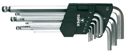 Klucze sześciokątne 1.5-10 mm, zestaw 9 szt. 35D957 TOPEX