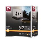 Oprawa elewacyjna YOKO LED numer domu 3000K 42lm + czujnik zmierzchu IP44 antracyt - 3