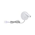 Oprawa ścienna TABARI LED 4.4W 3000K  1x300lm i 1x160lm 230V biały / chrom / metal - 5