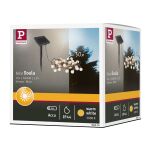 Łańcuch świetlny solarny SOALA LED 3.9m z czujnikiem zmierzchu 1lm/metr  3000K IP44  czarny / tworzywo sztuczne - 9