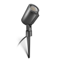 Oprawa ogrodowa wbijana z czujnikiem zmierzchu SPOT Garden N 7,86W 512lm 3000K IP44 IK03 230V antracyt / aluminium