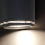 Oprawa elewacyjna bez czujnika ruchu SPOT ONE 6,7W 512lm 3000K IP44  IK03 230V antracyt / aluminium - 4