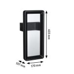 Oprawa elewacyjna REANA LED 6W IHF 3000K 260lm IP44 230V antracyt / metal - 8
