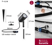 Reflektor ogrodowy Plug & Shine SHIRA LED SH Zigbee RGBW 6.5W 500lm IP65 24V antracyt - 7