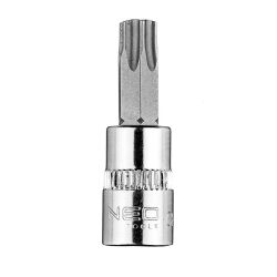 Końcówka nasadka TORX TX40 1/4 krótka 37mm NEO