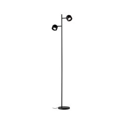 Lampa podłogowa PURIC PANE LED 2x3W 3-STEP DIM 2300lm 2700K 230V czarny / metal