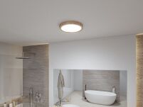 Plafoniera łazienkowa TEGA LED 22.5W 1200lm 3000/4000/6500K IP44 230V drewnopodobny / tworzywo sztuczne - 4