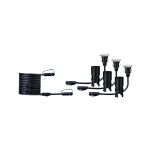 Oprawa dogruntowa Plug & Shine FLOOR MINI zestaw przedłużajacy 3x2,5W 3000K IP67 24V srebrny - 5