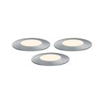 Oprawa dogruntowa Plug & Shine FLOOR MINI zestaw przedłużajacy 3x2,5W 3000K IP67 24V srebrny - 2