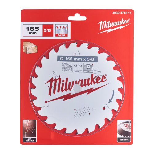 Tarcza widiowa do drewna 165 15.87 1.6 24z ATB Milwaukee