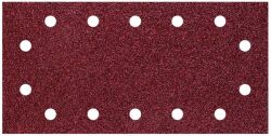 Papier szlifierski 115x230 mm Wolfcraft - gr. 80, na rzep [5 szt.]