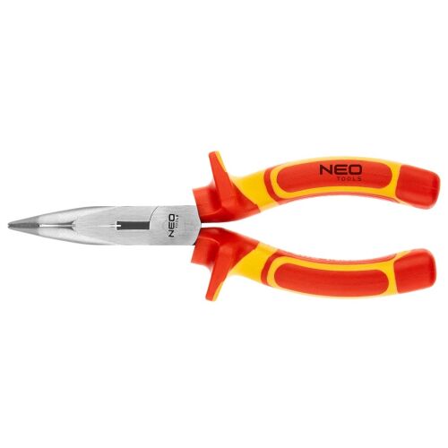 Szczypce wygięte 180 mm 1000V CrV NEO