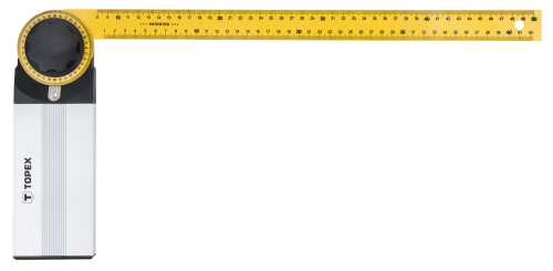 Kątomierz nastawny 500 x 240 mm 30C345 TOPEX