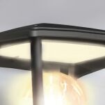 Lampa elewacyjna z czujnikiem ruchu i zmierzchu Steinel L 10 S PIR max.15W E27 IP44 IK03 230V czarna / tworzywo sztuczne - 3