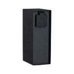 Zewnętrzna kolumna zasilająca RIO 2GN. 24V Plug & Shine + 2GN. 230V IP44 + czujnik zmierzchu stal szlachetna / antracyt - 2