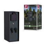 Zewnętrzna kolumna zasilająca RIO 2GN. 24V Plug & Shine + 2GN. 230V IP44 + czujnik zmierzchu stal szlachetna / antracyt - 8