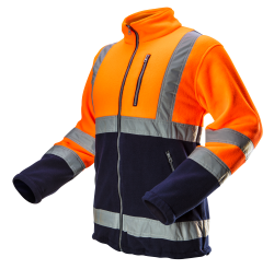 Bluza polarowa ostrzegawcza, pomarańczowa, rozmiar XL 81-741-XL NEO