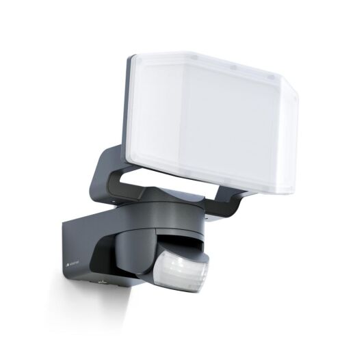 Naświetlacz z czujnikiem Steinel XLED Protect  PIR 14,3W 3000K 1642lm IP54 IK03 230V antracytowy / tworzywo sztuczne