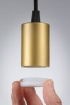 Lampa sufitowa RAVI E27 max.60W IP44 230V złoty / czarny matowy / metal - 2