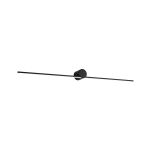 Oprawa ścienna SAVA LED nad lustro 7,5W 500lm 3000K 900mm IP44 230V czarny matowy / metal - 2