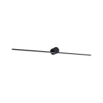 Oprawa ścienna SAVA LED nad lustro 7,5W 500lm 3000K 900mm IP44 230V czarny matowy / metal - 3
