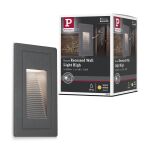 Oprawa elewacyjna HIGH 4W 3000K 500lm IP44 230V czarny / aluminium - 9