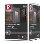 Oprawa elewacyjna HIGH 4W 3000K 500lm IP44 230V czarny / aluminium - 8