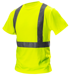Koszulka robocza ostrzegawcza odblaskowa żółta T-shirt L NEO