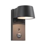 Oprawa elewacyjna CAPEA LED 6W 450lm 2200-3000K czujnik ruchu+zmierzchu IP44 230V antracyt aluminium - 3