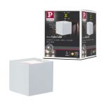 Oprawa elewacyjna CYBO LED 2x3,5W 2700K 2x355lm IP65 80x80mm 230V biały / aluminium - 9