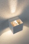 Oprawa elewacyjna CYBO LED 2x3,5W 2700K 2x355lm IP65 80x80mm 230V biały / aluminium - 6