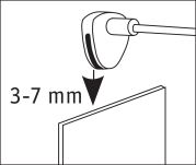 Oprawa ścienna HOOK LED nad lustro 2x3,2W 2x280lm 2700K IP44 230V chrom / metal - 6