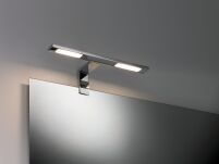 Oprawa ścienna HOOK LED nad lustro 2x3,2W 2x280lm 2700K IP44 230V chrom / metal - 4