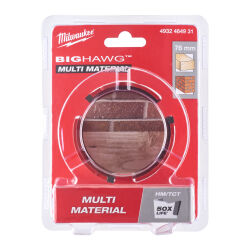 Otwornica Big Hawg Multi Material 76 mm. - 1 szt. MILWAUKEE