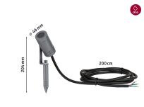 Reflektor ogrodowy RADIX LED 5.5W 550lm 3000K IP65 230V szary / aluminium - 5