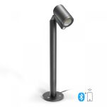 Oprawa ogrodowa z czujnikiem ruchu i zmierzchu SPOT WAY SC PIR Bluetooth Mesh  7,9W 512lm 3000K IP44 IK03 230V antracyt / aluminium - 2