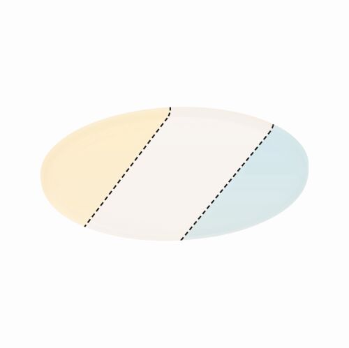 HomeSpa Panel Veluna VariFit IP44 17W 3st zmiana barwy światła 215mm