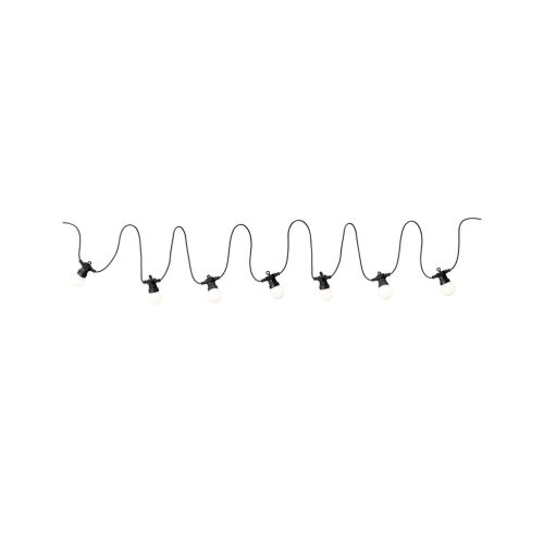 Łańcuch świetlny Plug & Shine 6.8m 7x0.2W 3000K IP44 24V biały
