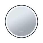 Lustro łazienkowe MIRRA LED IP44 Biały Switch 750lm 230V 11,5W Możliwość ściemniania Czarny/lustro - 3