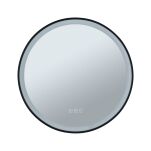 Lustro łazienkowe MIRRA LED IP44 Biały Switch 750lm 230V 11,5W Możliwość ściemniania Czarny/lustro - 4