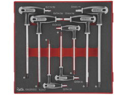 Zestaw 7 kluczy typu TX/TPX z rękojeścią poprzeczną Teng Tools TEDTX7 Tengtools