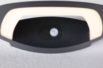 Oprawa elewacyjna AKENA LED PIR 11W 800lm 3000K IP44 230V antracyt aluminium - 5