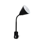 Lampa wtyczkowa JANUS elastyczne ramię  E14 max. 20W 230V czarny - 3