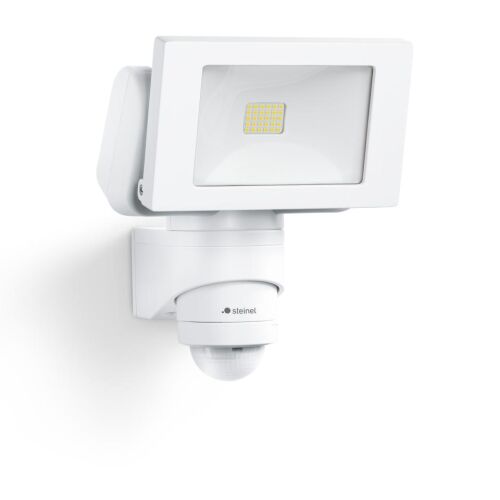 Naświetlacz z czujnikiem Steinel FL1400 LED PIR 14,7W 4000K 1375lm IP44 IK03 230V biały / aluminium