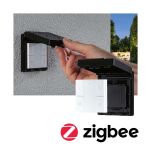 Przełącznik ścienny Plug+Shine SH Zigbee IP44 czarny / tworzywo sztuczne - 4
