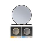 Lustro łazienkowe z półką MIRO LED 10.5W DIM 160lm 2700/4000/6500K 500mm IP44 230V czarny - 4