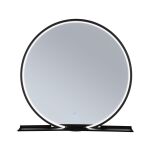 Lustro łazienkowe z półką MIRO LED 10.5W DIM 160lm 2700/4000/6500K 500mm IP44 230V czarny - 2