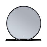 Lustro łazienkowe z półką MIRO LED 10.5W DIM 160lm 2700/4000/6500K 500mm IP44 230V czarny - 3
