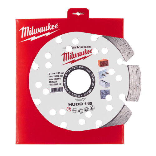 Tarcza diamentowa HUDD 115 mm MILWAUKEE