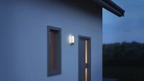 Lampa elewacyjna z czujnikiem zmierzchu Steinel L 22 N max.60W E27 IP44 IK07 230V antracyt / stal nierdzewna - 4